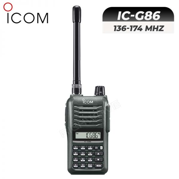 วิทยุสื่อสาร icom รุ่น IC-G86T ด้านหน้า
