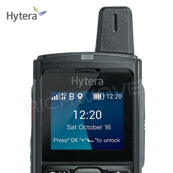 วิทยุสื่อสารใส่ซิม Hytera PNC360S หน้าจอ